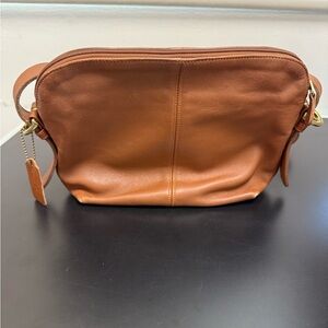 Coach vintage British Tan Leather crossbody Bag